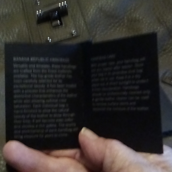 Banana Republic Leather Purse - Picture 3 of 8